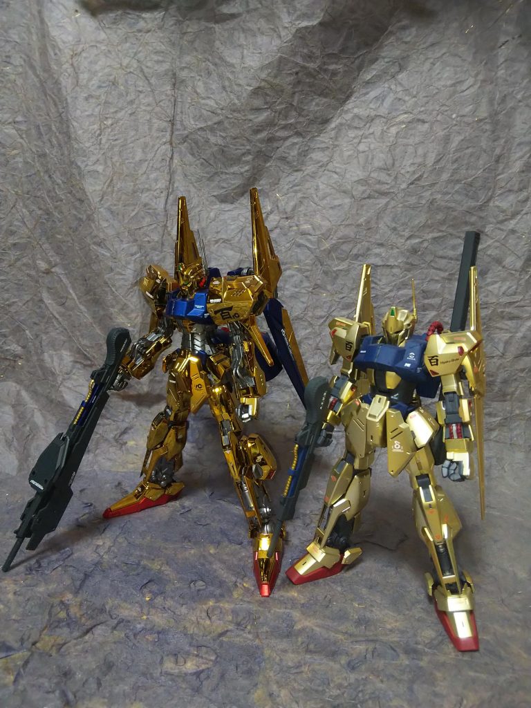 MG百式ver2.0とツーショット