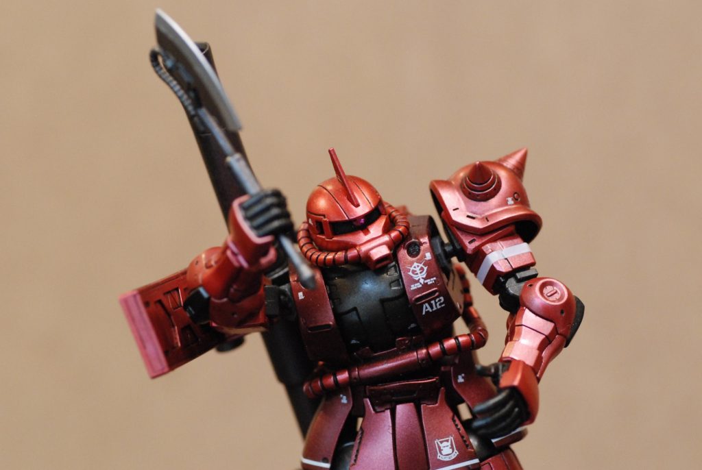 HG 1/144 シャア専用ザクII(オリジン)–5枚目/制作者:こーさん