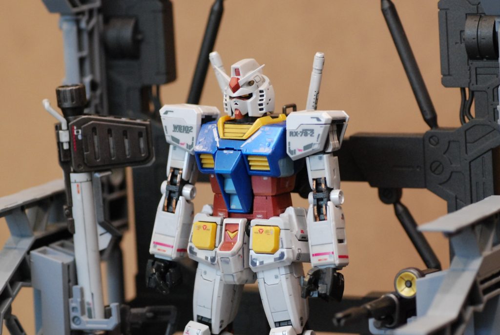 RG 1/144 RX-78-2ガンダム–4枚目/制作者：こーさん