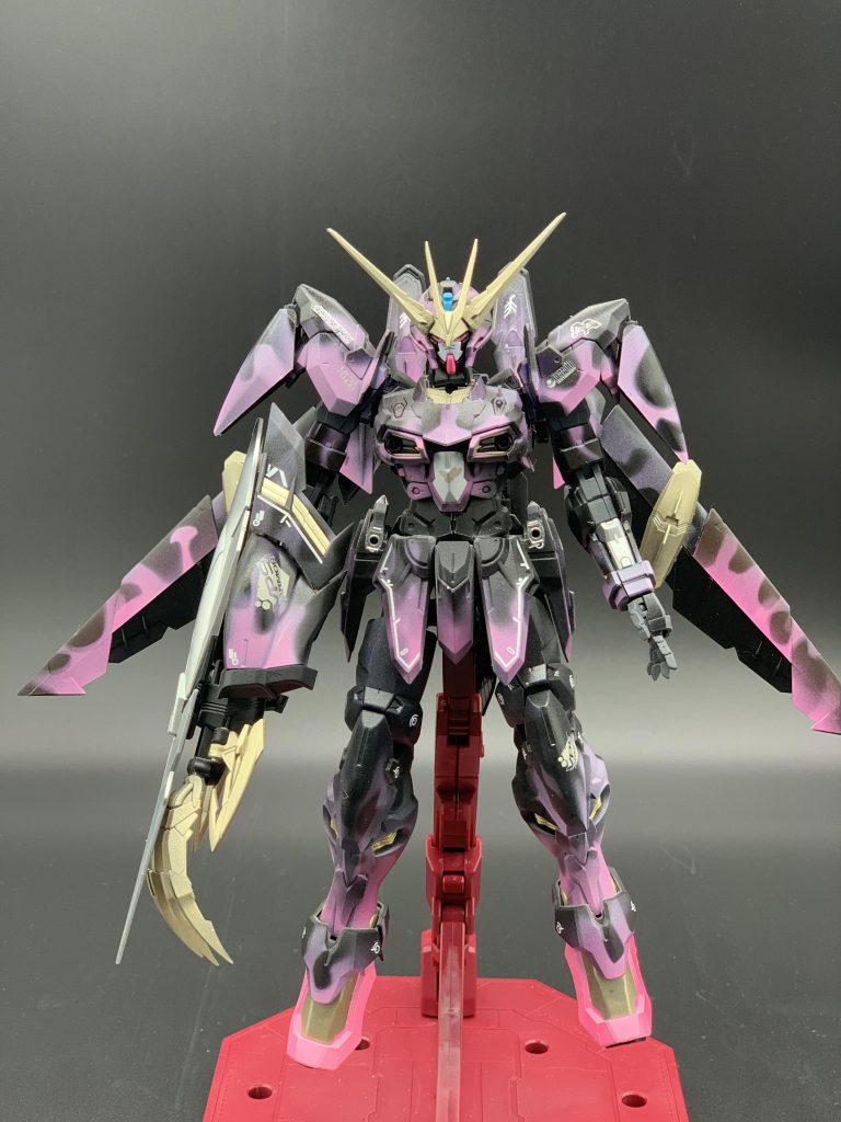 テスタメントガンダム陽炎塗装チャレンジ–5枚目/制作者：ansang