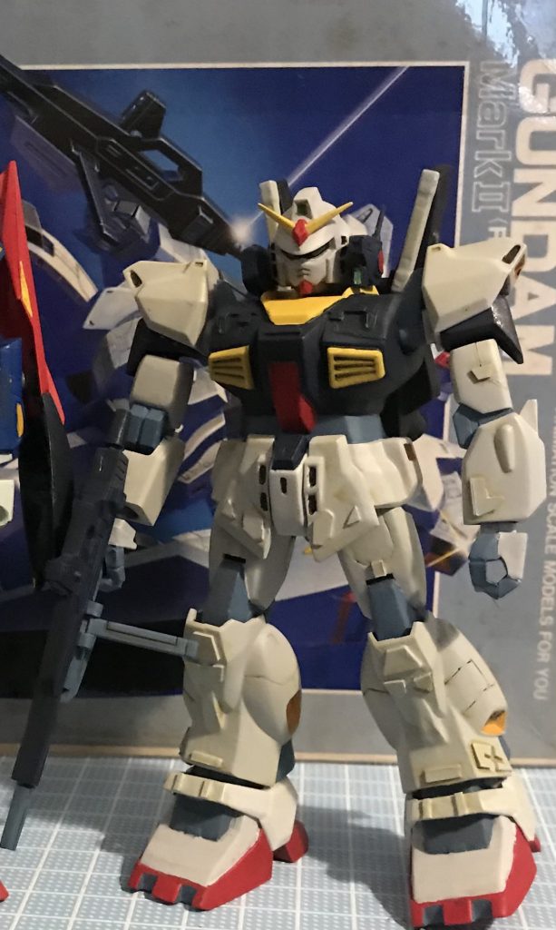 接地がいまいちですね💦プロポーションのバランスはなかなか良いです。顎を引けるように改修してあります。