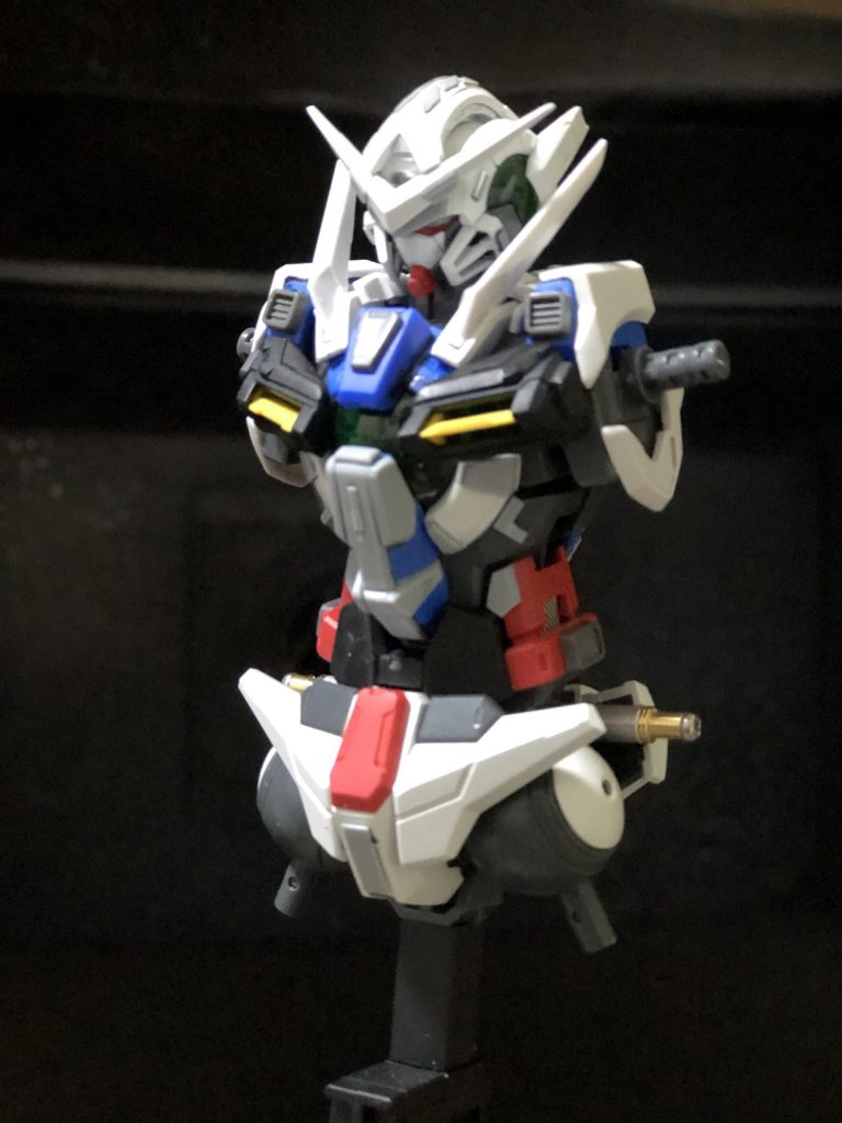 手足の延長を予定していたので、バランスが良くなるように胸部の幅を少し広げました。