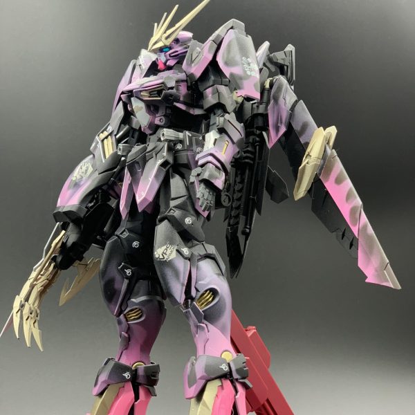 テスタメントガンダム陽炎塗装チャレンジ