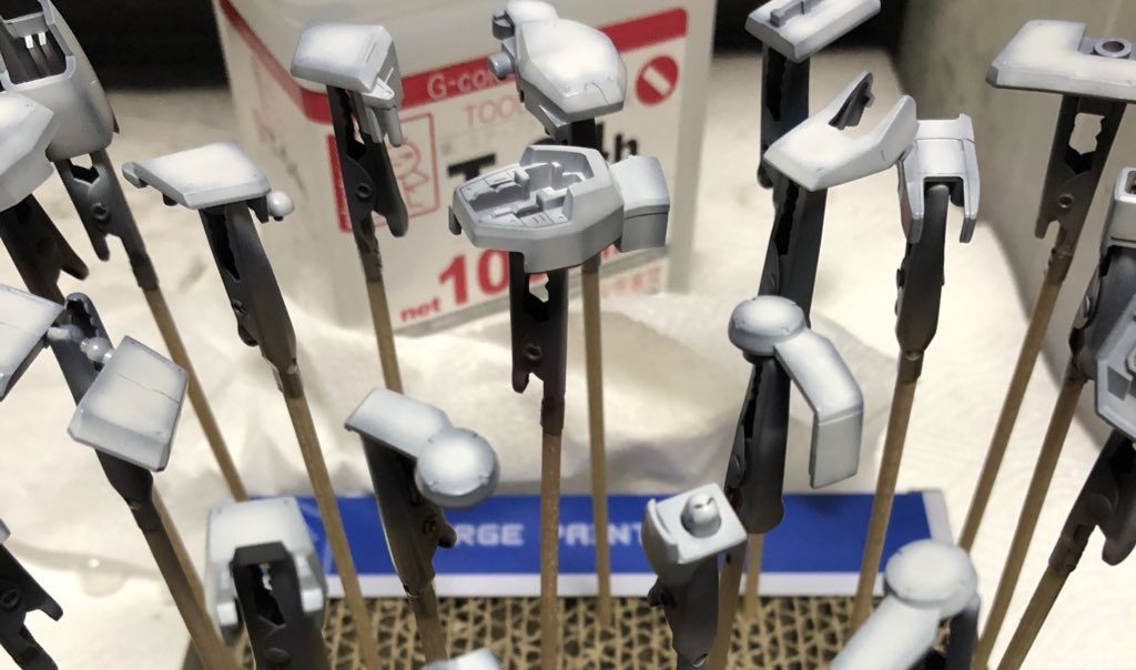 初のグラデ塗装は今後の課題も浮き彫りに…塗装上手くなりてえ…