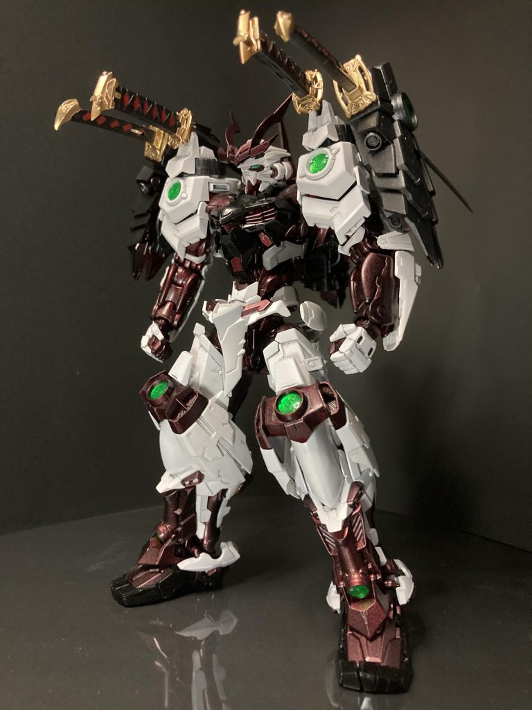 MG 1／100 戦国アストレイ頑駄無 アストレイパワードレッド - 模型