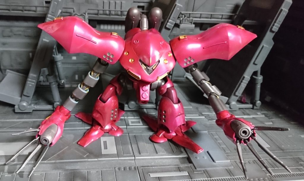 ハイゴッグ(ＦＳＳ所属 レッドウェイライン テスト機)–2枚目/制作者：アレス