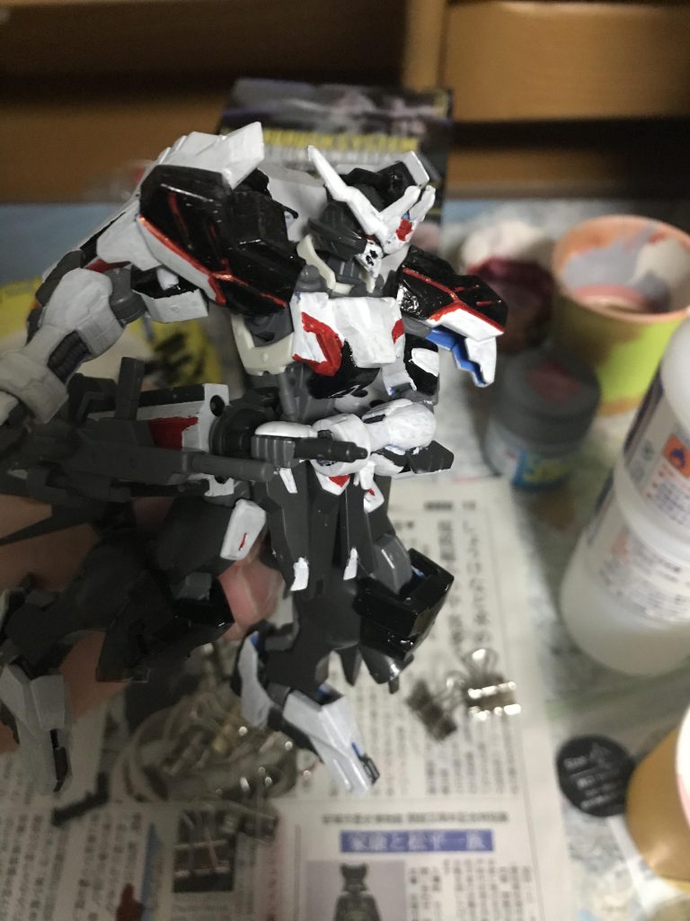 抜刀(構え)アピールショットが足りないので制作工程にも載せます