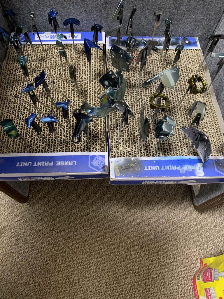 クリアーカラー&デカール&クリアーコート