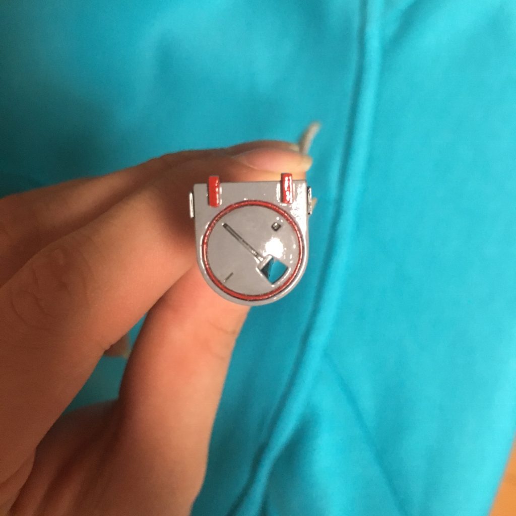 腰の部分塗装後です。