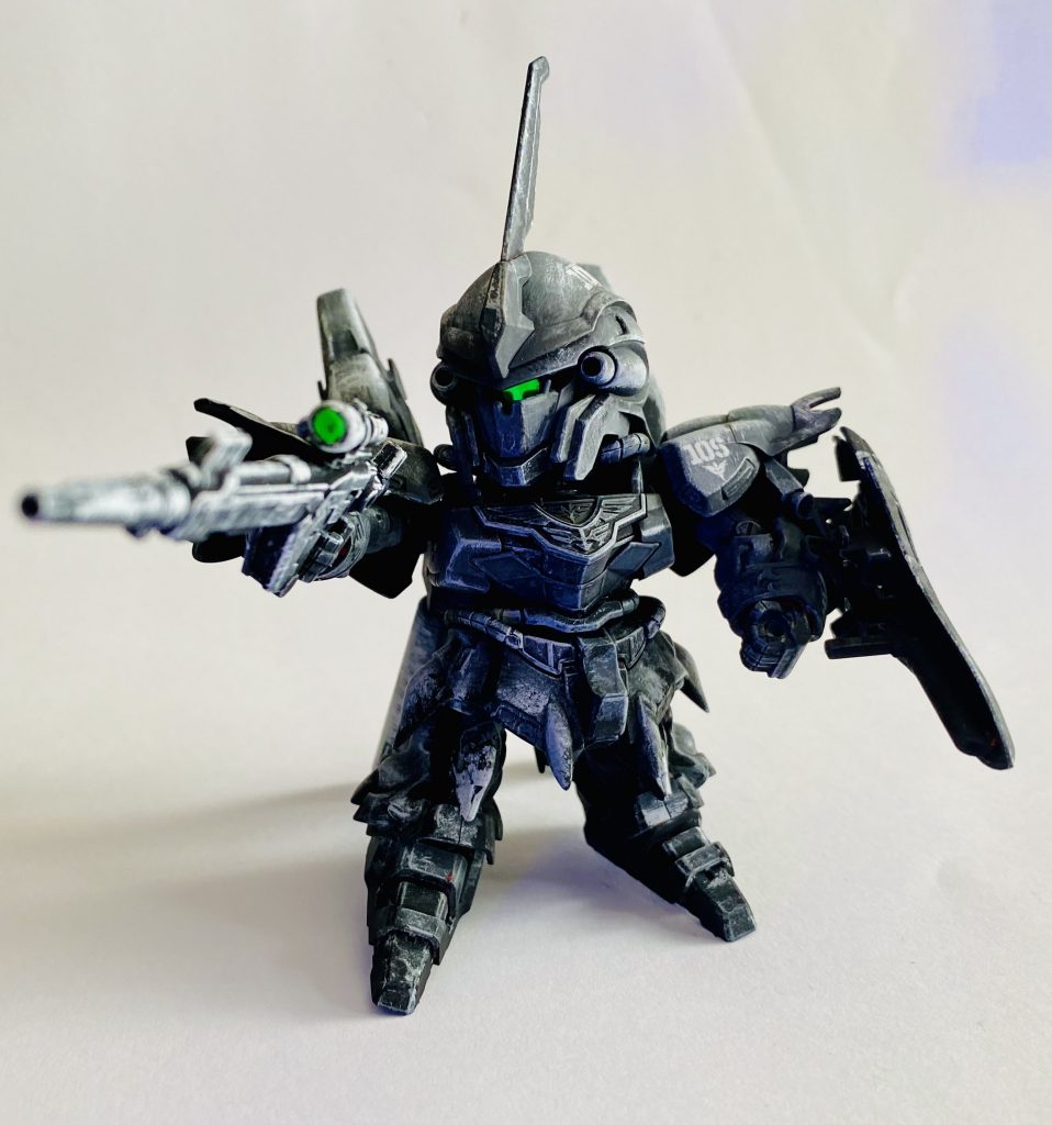 SD◇MSN-06S SINANJU シナンジュ◇2次元彩色迷彩 コミック調タッチ仕上げ–5枚目/制作者：H4co Y