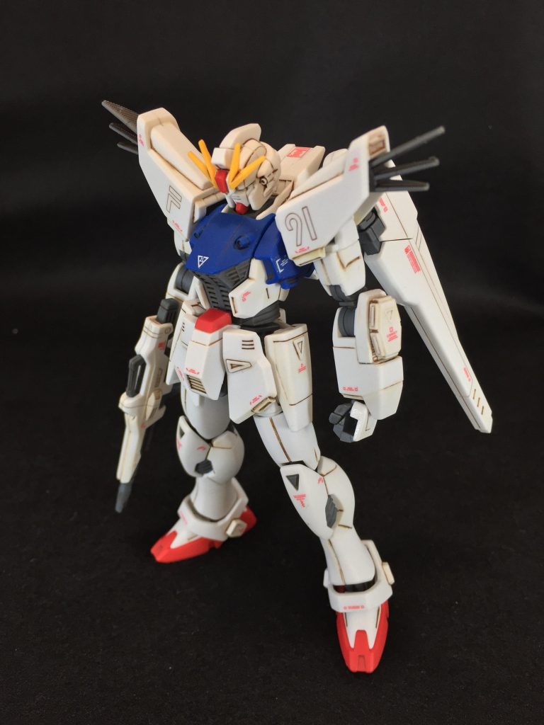 HG ガンダムF91–2枚目/制作者：るいこ