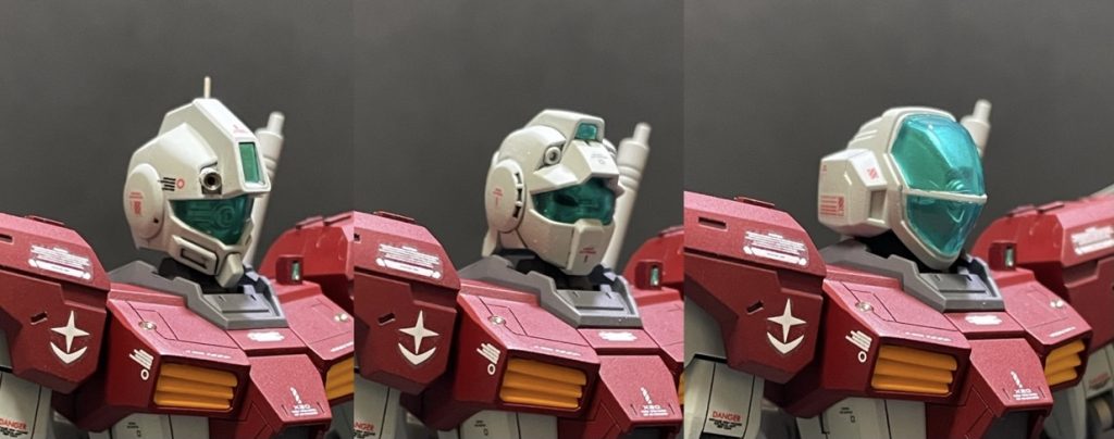 頭は3種類から選べます