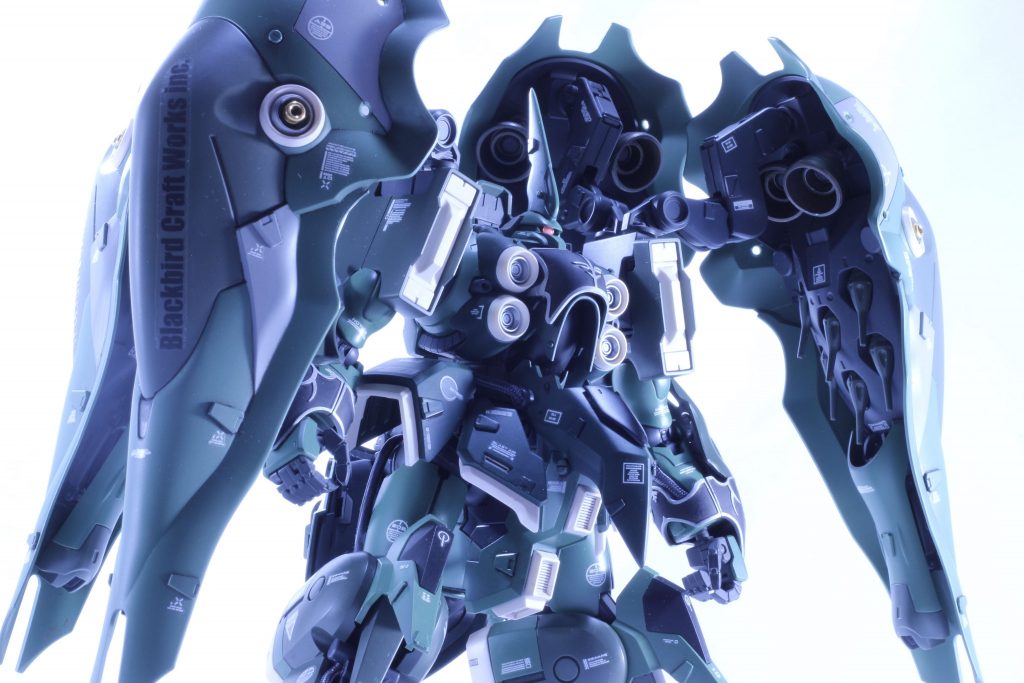 調色は完璧に忘れました😆掌パーツもなんかのMGキットを流用です