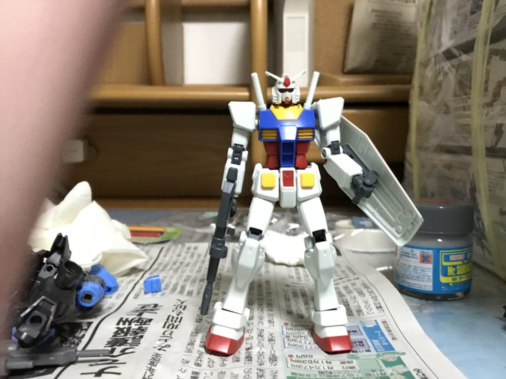 おっといけない、塗装前も載せなきゃ。