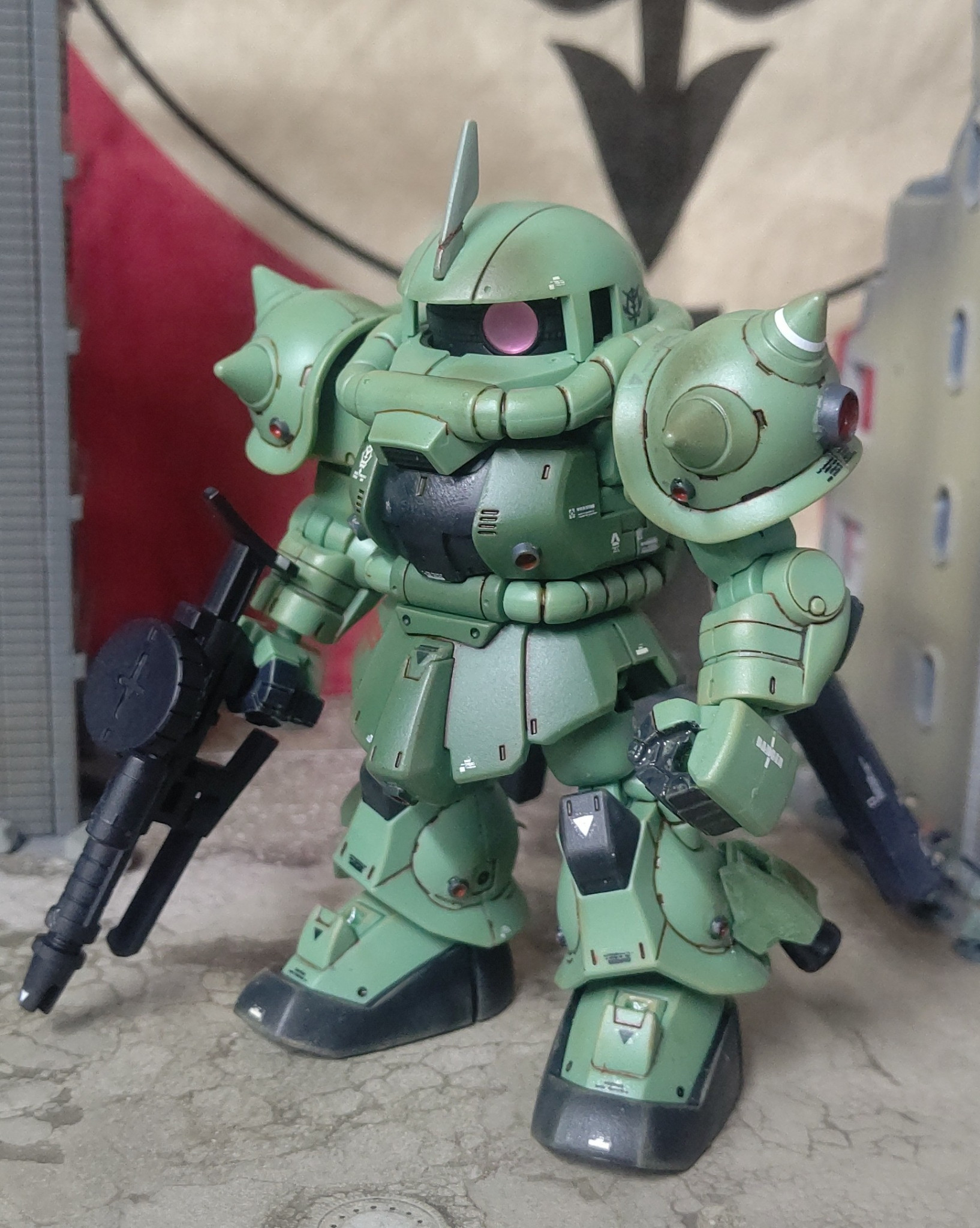 ３機目 ザク ｆ試作燃料増槽機 Zakoiiさんのガンプラ作品 Gunsta ガンスタ