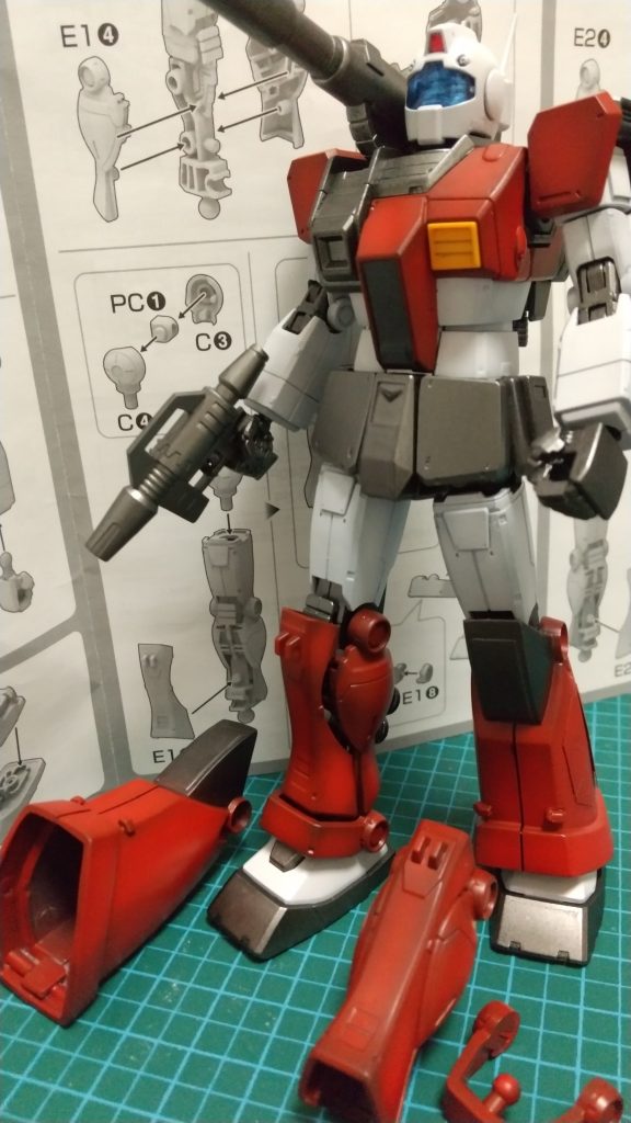 やろうと思えば、完成後も空間突撃仕様への換装が可能です。壊しちゃいそうなので、やりませんけども。