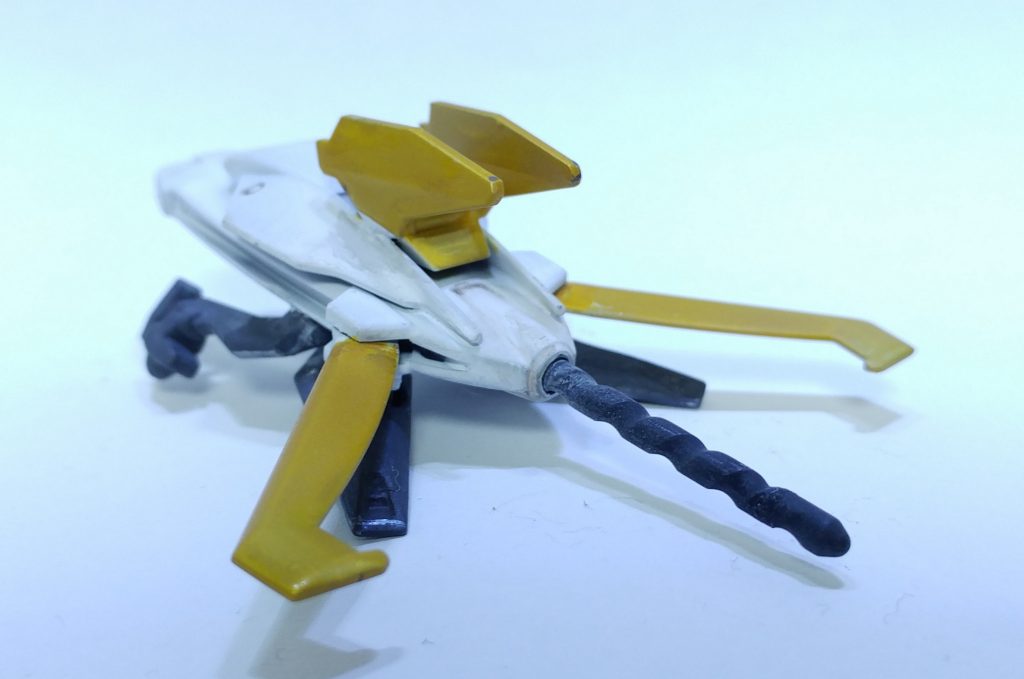 こちらは端白星のシールドを改造。操虫棍の虫をイメージして作成