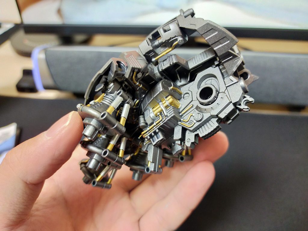 スカート裏部分塗装