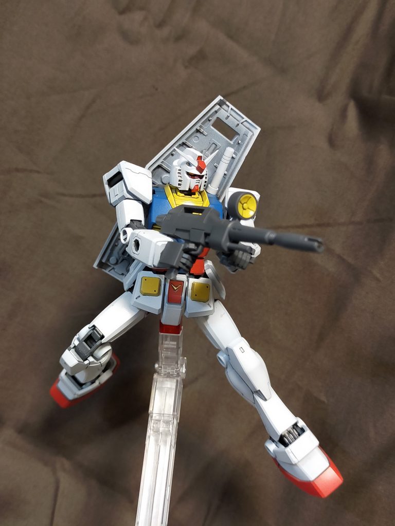 可動範囲も優秀でポージングが楽しいキットでした。