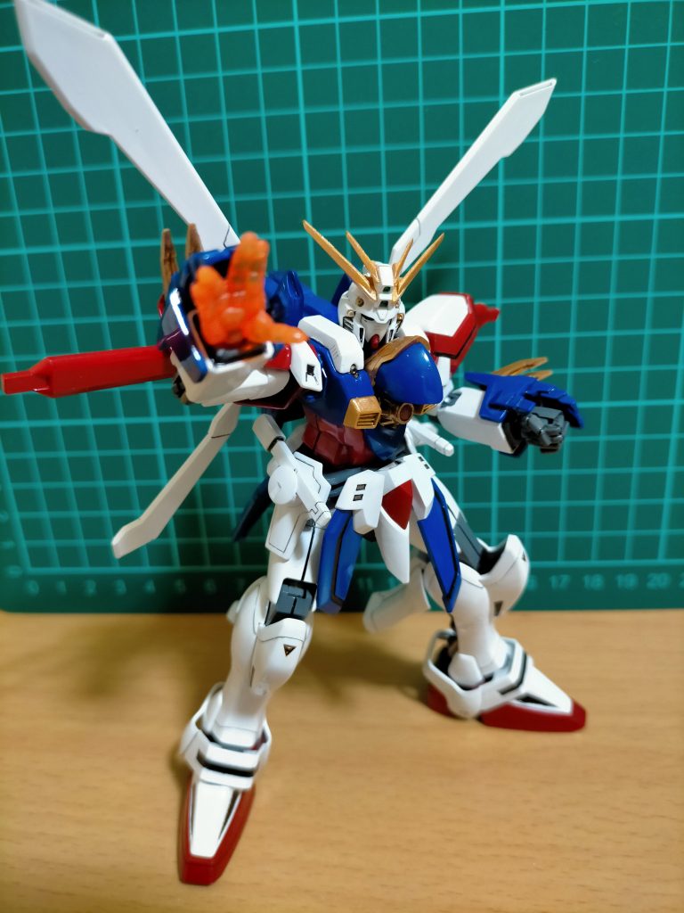 ゴッドフィンガー:「俺のこの手が真っ赤に燃える、勝利をつかめと轟き叫ぶ。ばぁぁぁく熱」の前口上でお馴染みの必殺技