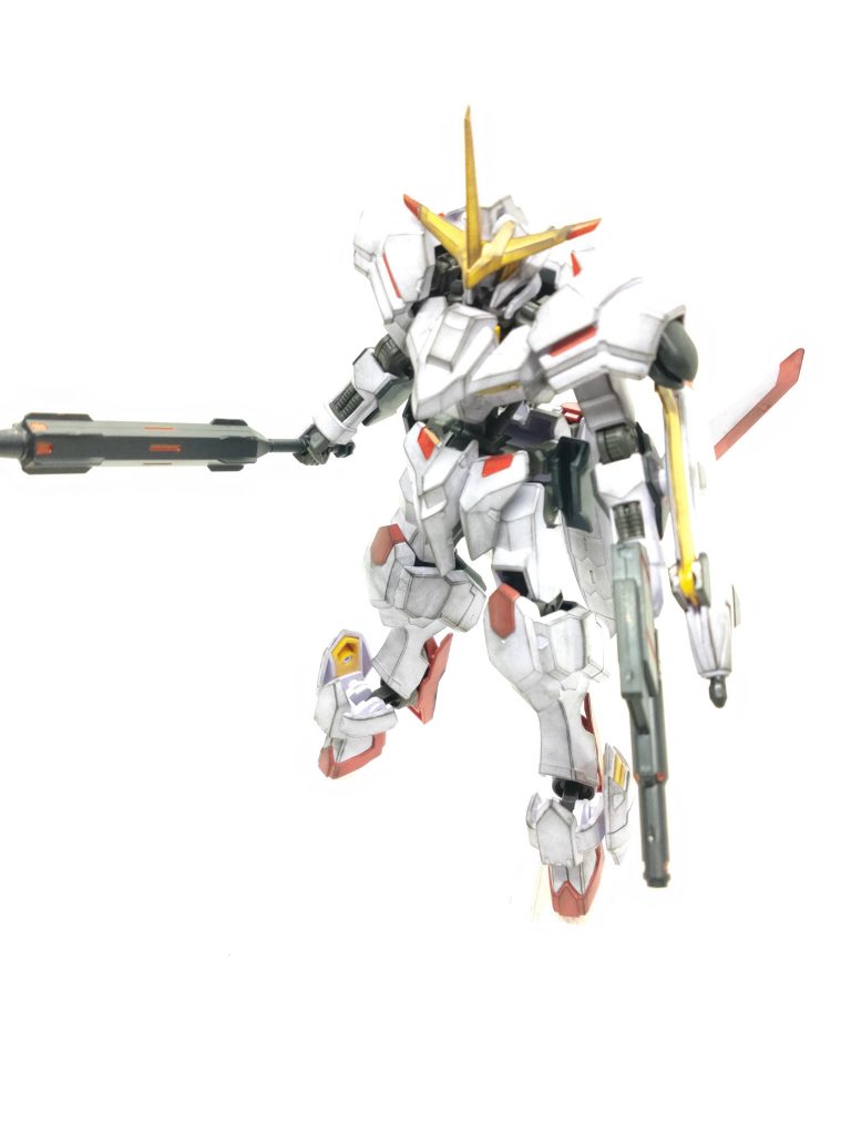 ガンダム端白星–5枚目/制作者：かえる