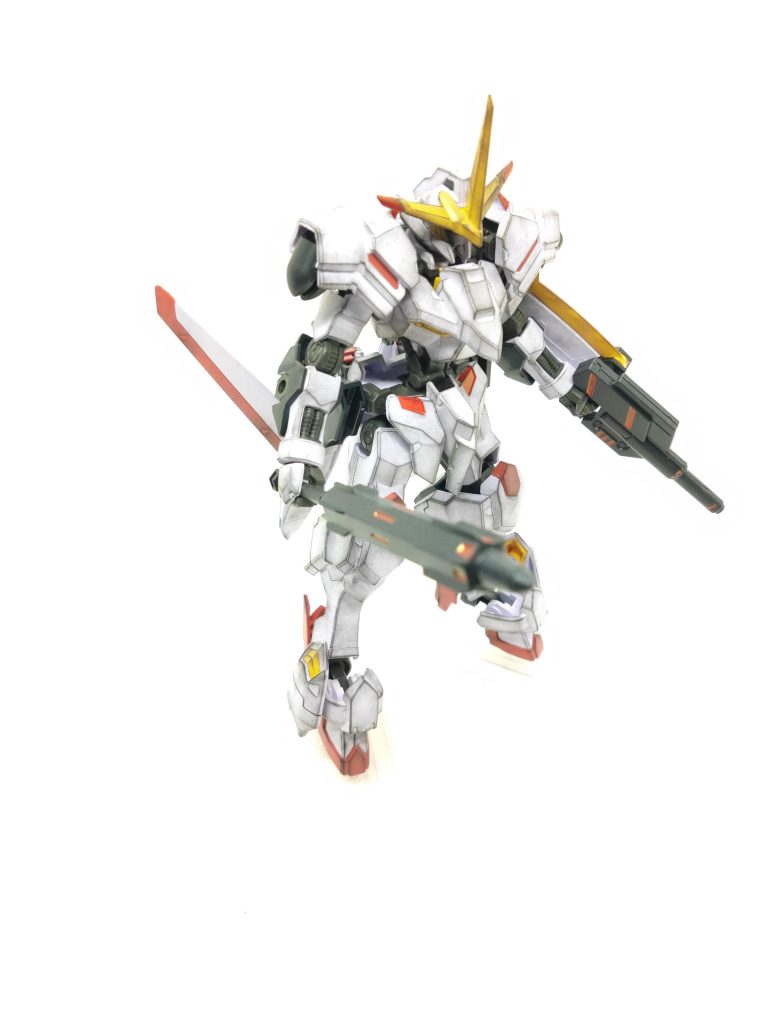 ガンダム端白星–4枚目/制作者：かえる