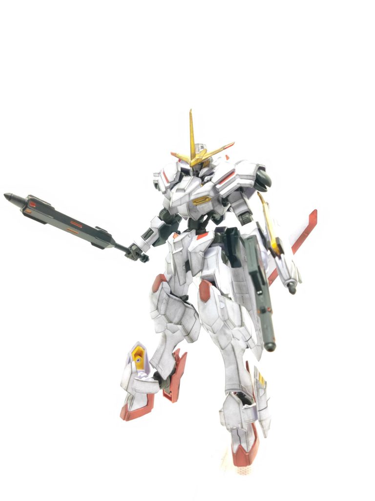 ガンダム端白星–2枚目/制作者：かえる