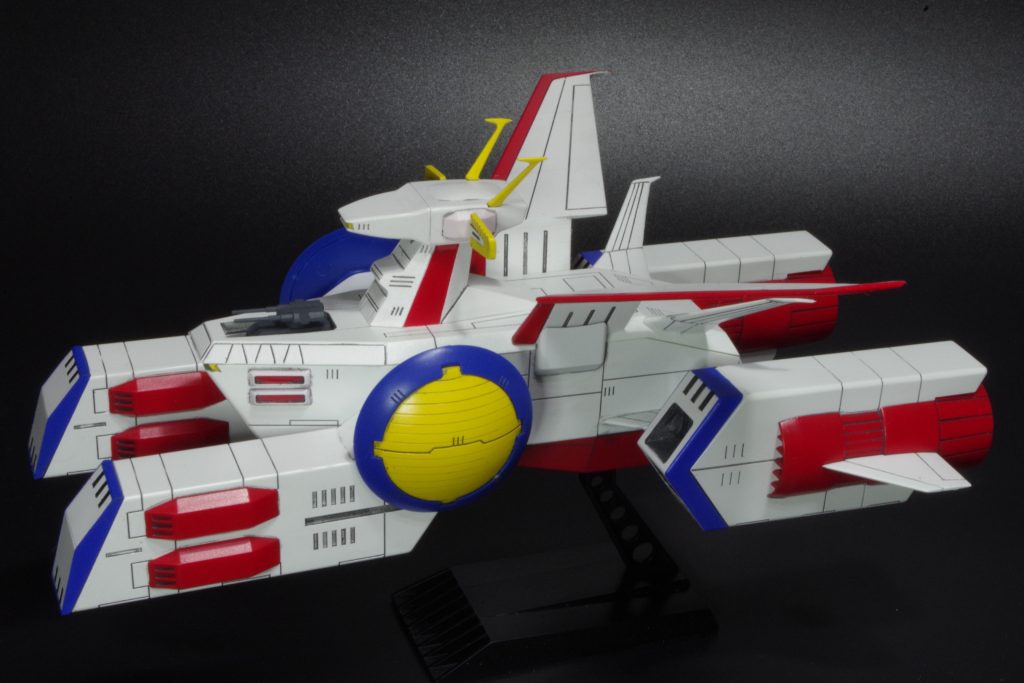 ホワイトベース　1/1200旧キット–2枚目/制作者：muramura