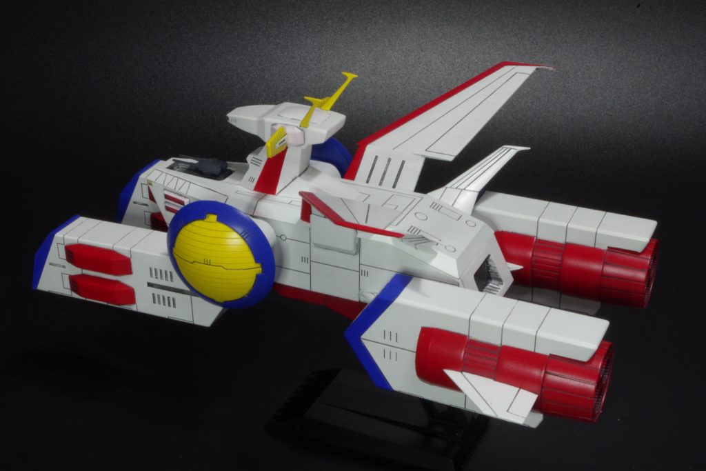 ホワイトベース　1/1200旧キット–3枚目/制作者：muramura