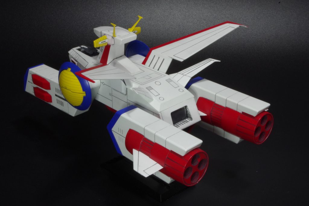 ホワイトベース　1/1200旧キット–4枚目/制作者：muramura