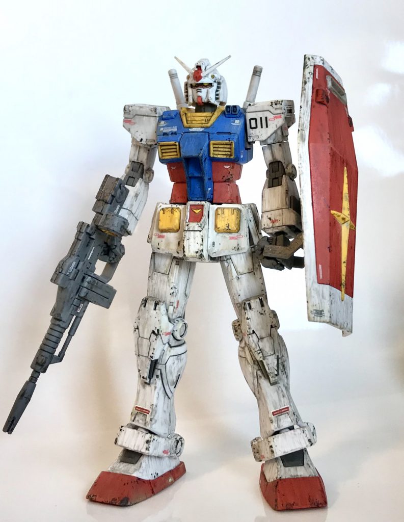 汚し兼スミ入れにシタデルのナルンオイルを使用。その後デカールを貼り、艶消しトップコートで仕上げました。