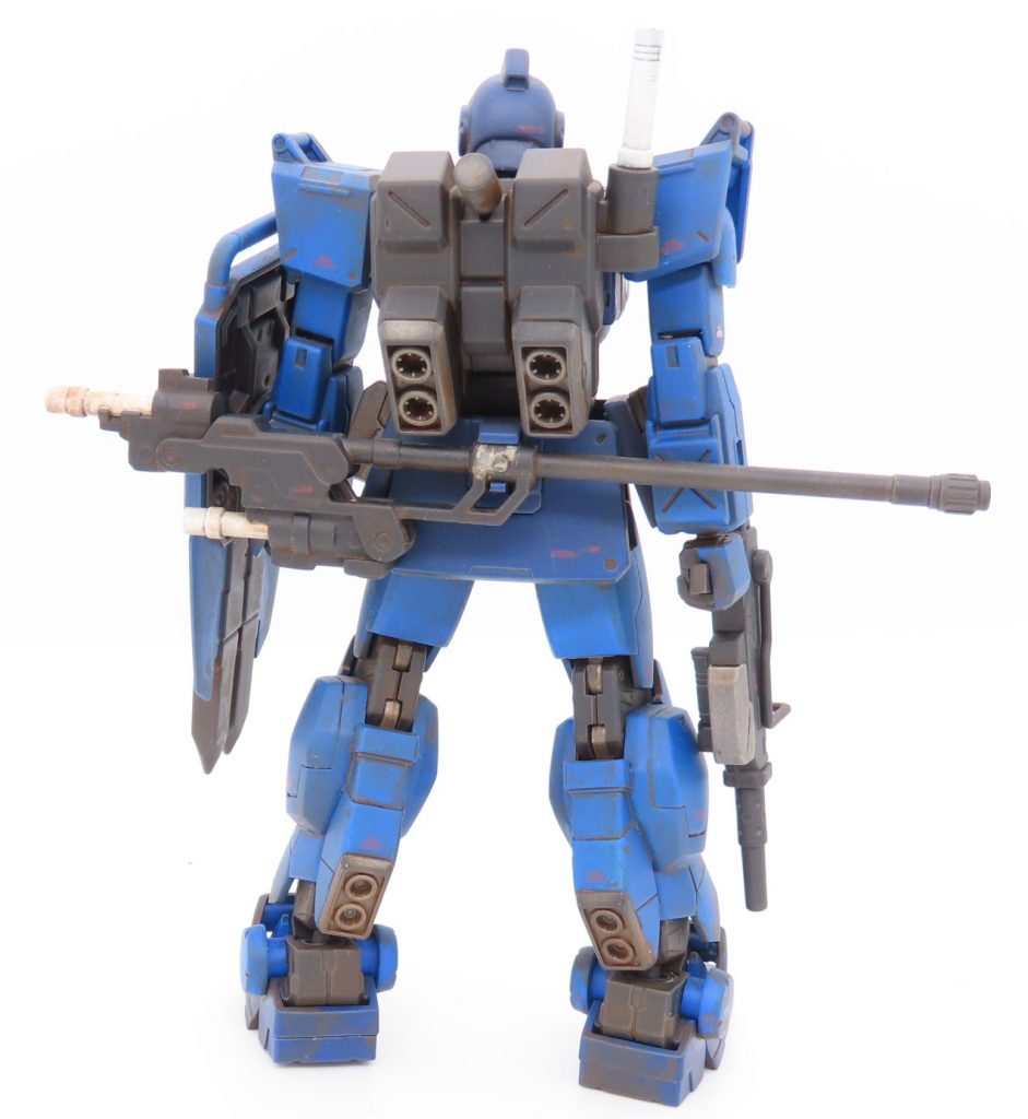 ジムストからスラスター、スピアを流用。