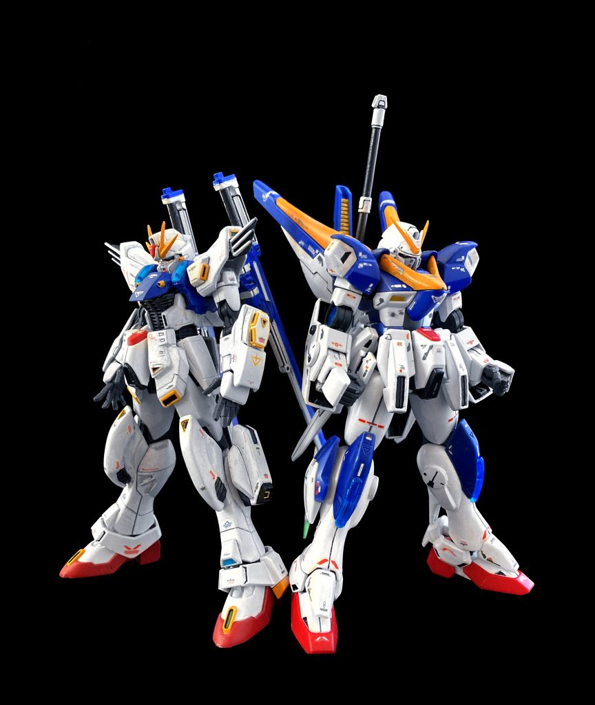 小型MS同士のペア。両2機とも近接戦闘特化型に改造してやったぜ。