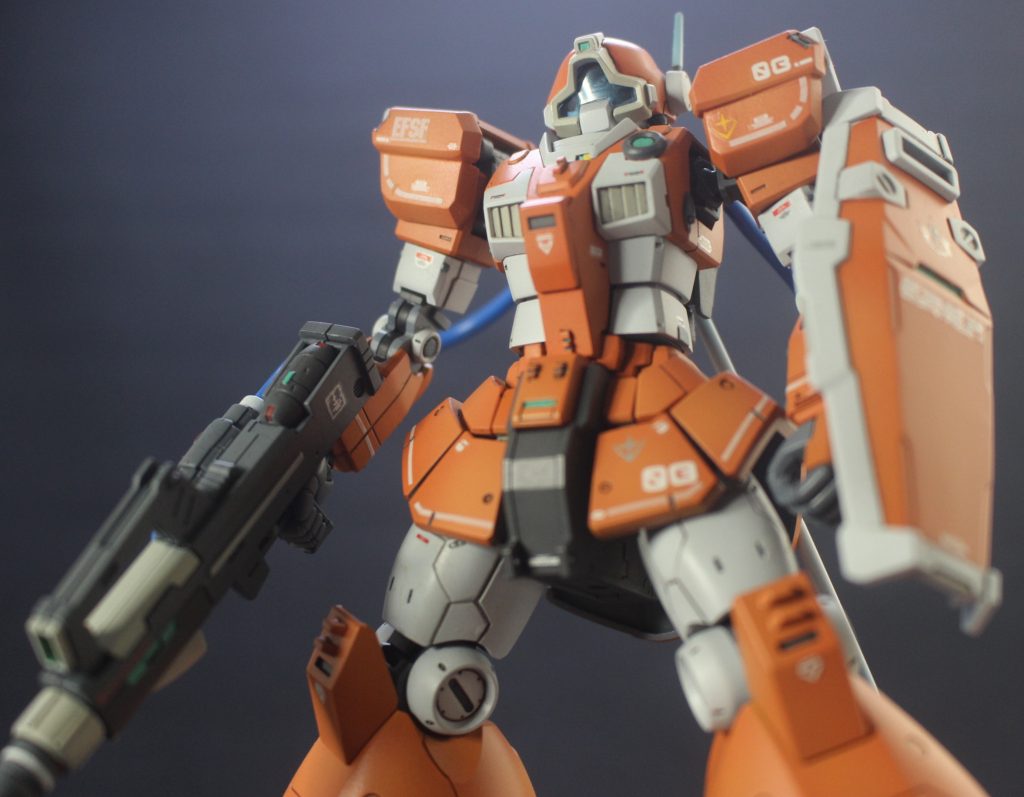 上半身のアップドムじゃないですよ!ドッジムです!れっきとした連邦軍機ですw