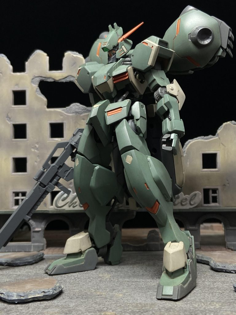 ＨＧガンダムグシオンリベイク–4枚目/制作者：あせろら