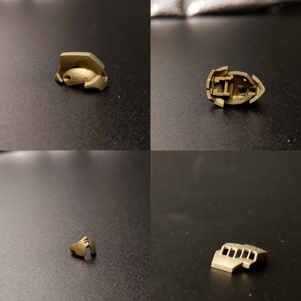 頭部のパーツです細かいとこまでしっかり塗装できてます❕