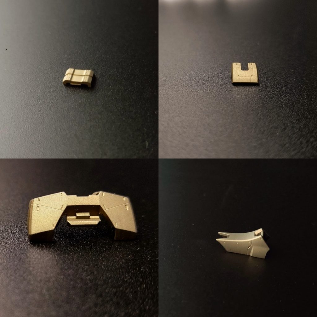 肩、手の甲、胸、脚のパーツですん〜、ディテールが細かい😅