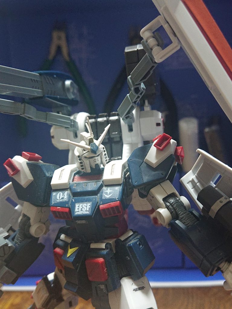 初めてガンプラに取り組んだサンダーボルトガンダム–2枚目/制作者：玄