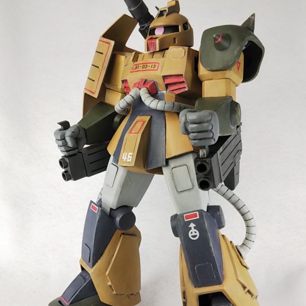 旧キット 1/100 ザクキャノン｜エスさんのガンプラ作品｜GUNSTA（ガンスタ）