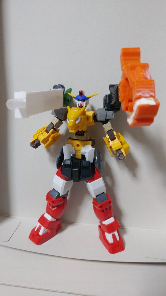 仮組み時はこんな感じでミキシングの集合体でした