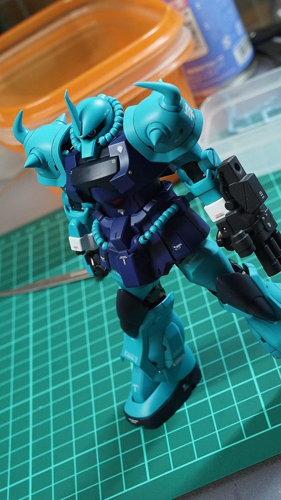 パイプにはビーズを使ってます。だって改造パーツ高いんだもん。手芸屋さんには感謝しかない。