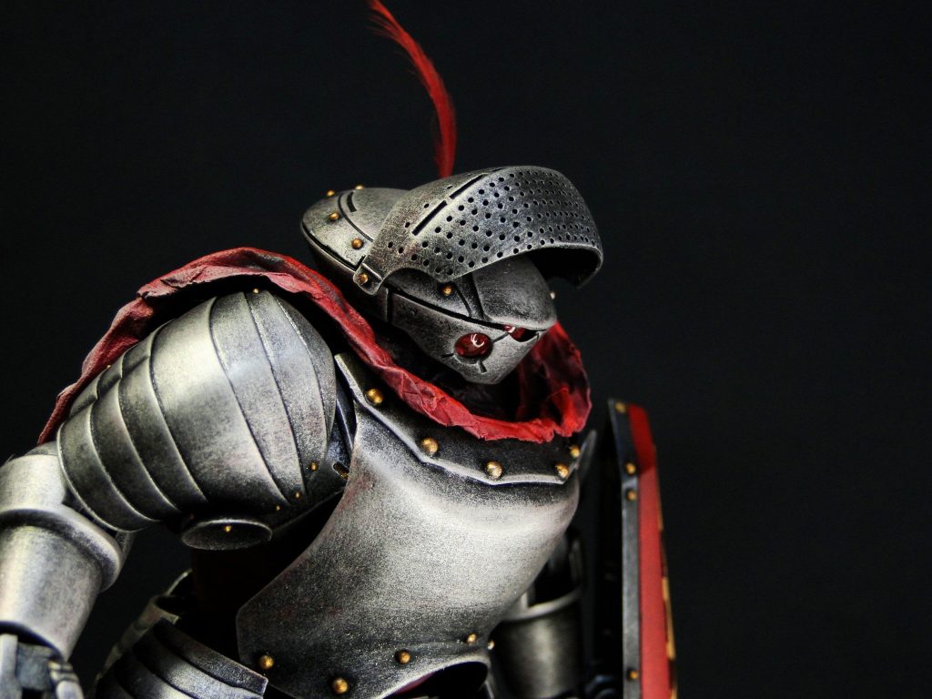 バイザーは金属線接続で可動します