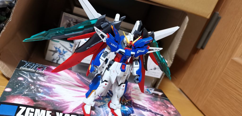 Xデスティニーガンダム–2枚目/制作者：紫雨