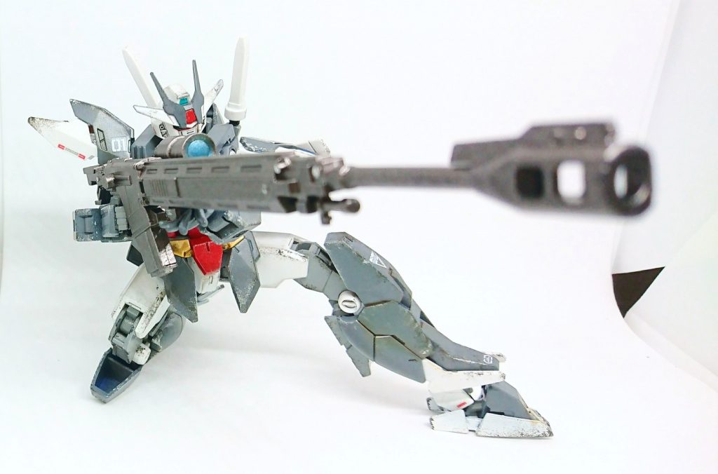 ジャンク品の対艦ライフルを仕上げて装備