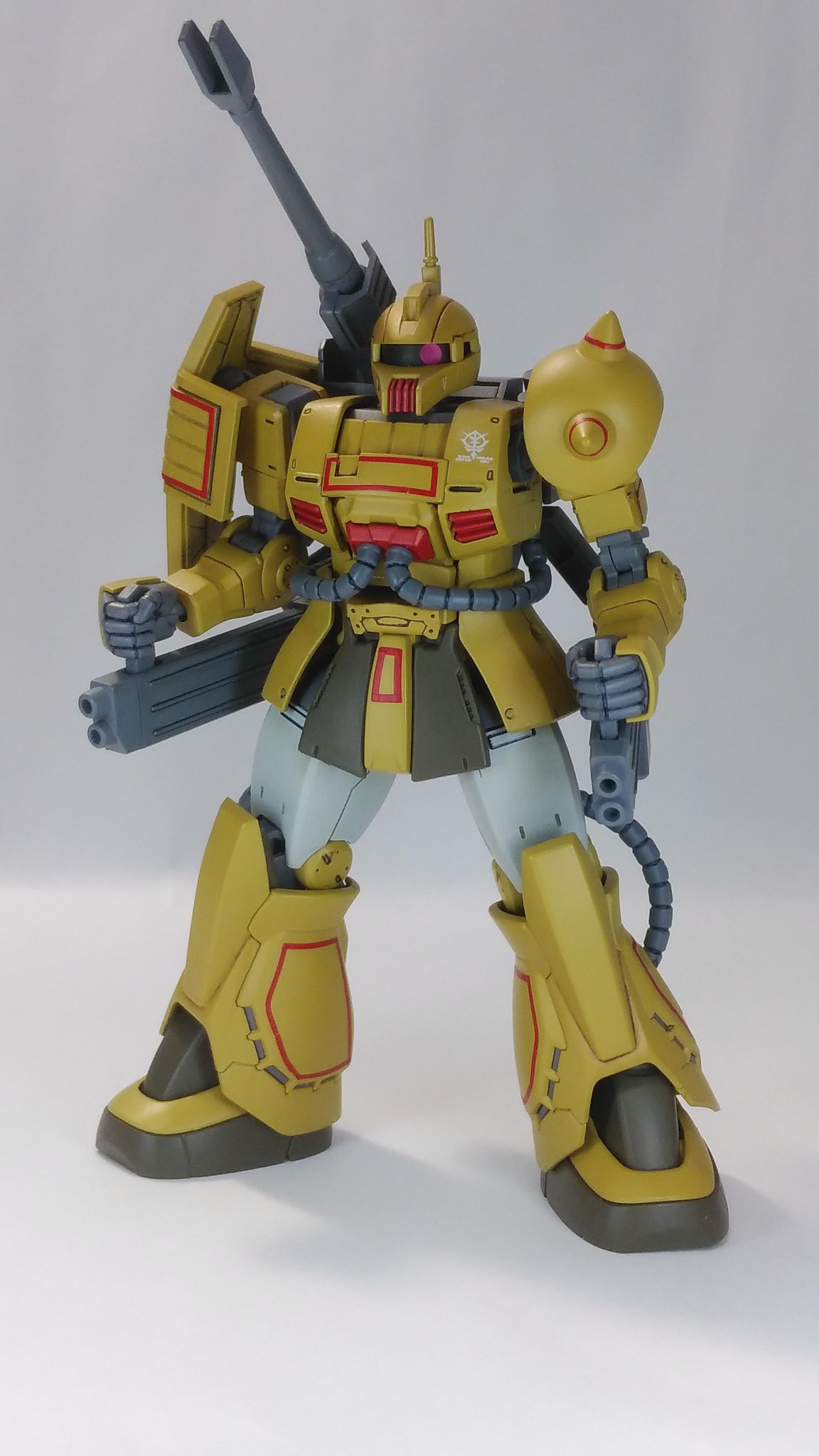 ＨＧ ザク・キャノン｜ウマ塩太郎さんのガンプラ作品｜GUNSTA（ガンスタ）