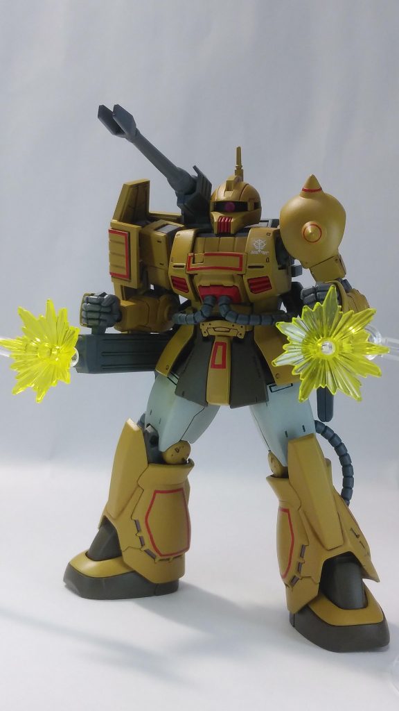 ビッグ・ガンでの攻撃イメージ。