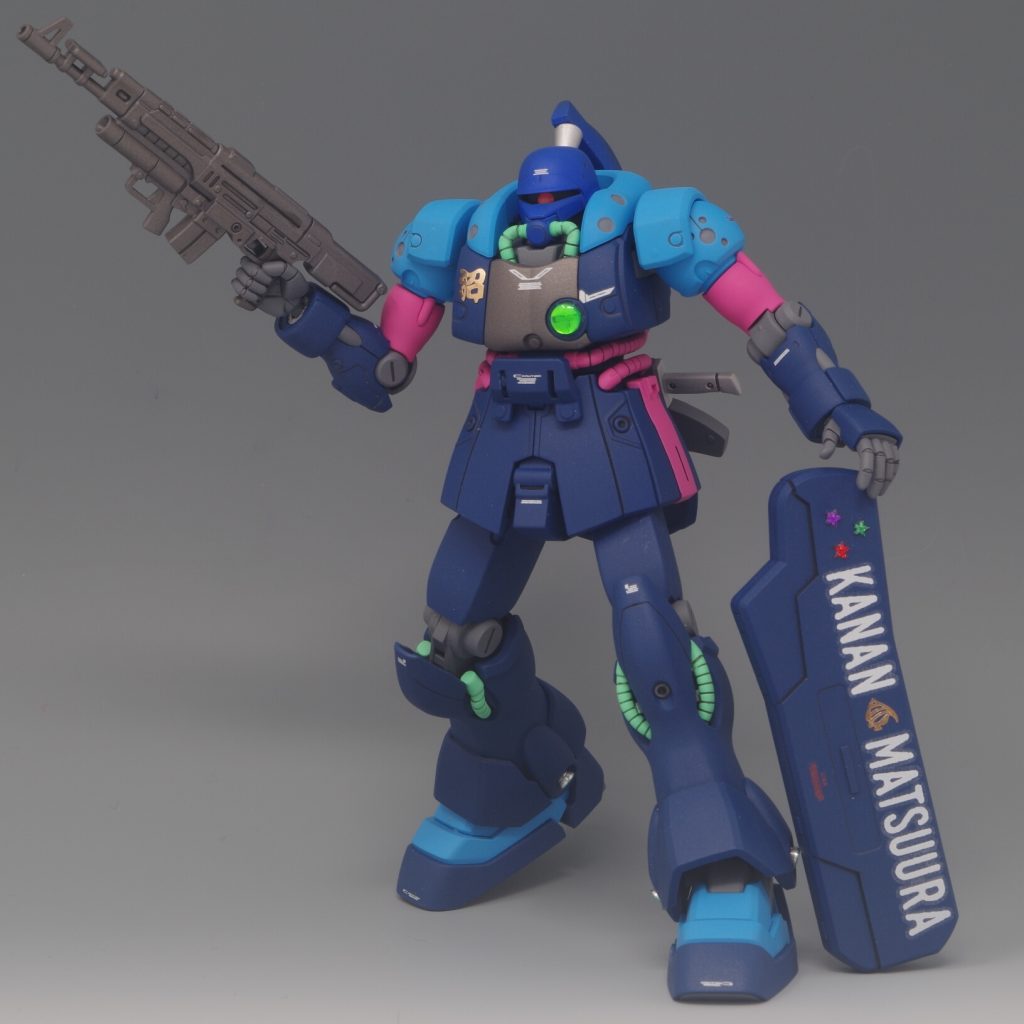 ビーム・マシンガン普段はコンテナに収納してあります銃口が塞がっていたのでドリルで開口しました