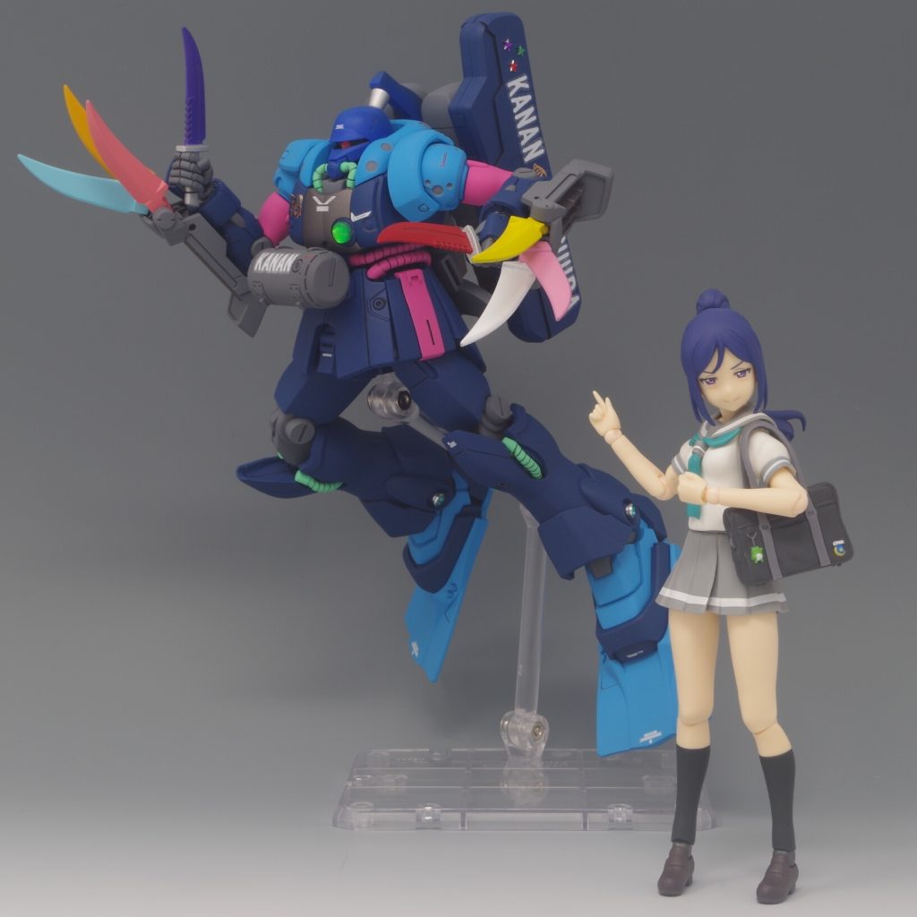 ヌマ・ズール【松浦果南ガンプラ】–3枚目/制作者:みやび*