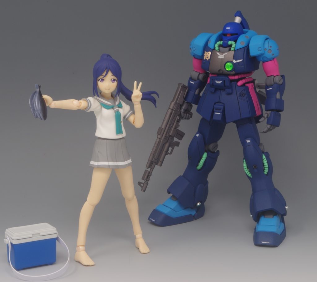 ヌマ・ズール【松浦果南ガンプラ】–4枚目/制作者:みやび*