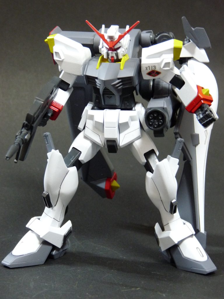 ギャンのバックパックを用いてガトリングのようなものを作成しました。隠し玉みたいな感じで。